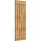 Ekena Millwork Spaced Board-n-Batten Shutters w/Z-Bar, Rough Sawn Western Red Cedar, 28 7/8W x 73H, PR RBS06Z29X073RWR - alternate 3